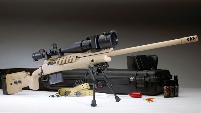 winchester 338 lapua magnum rifle
