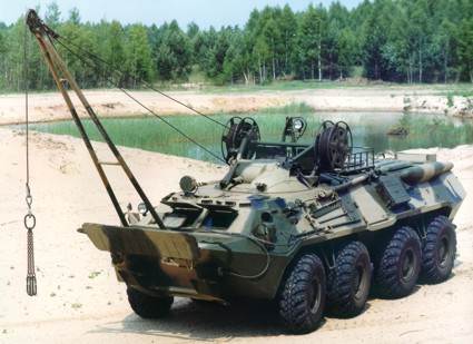 SPW NVA UdSSR 1:87 HO BREM-K  Schwimm bergepanzer basis BTR-80 1988 